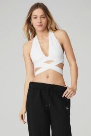 Alosoft Switch It Up Bra - White Alo Yoga at Alo